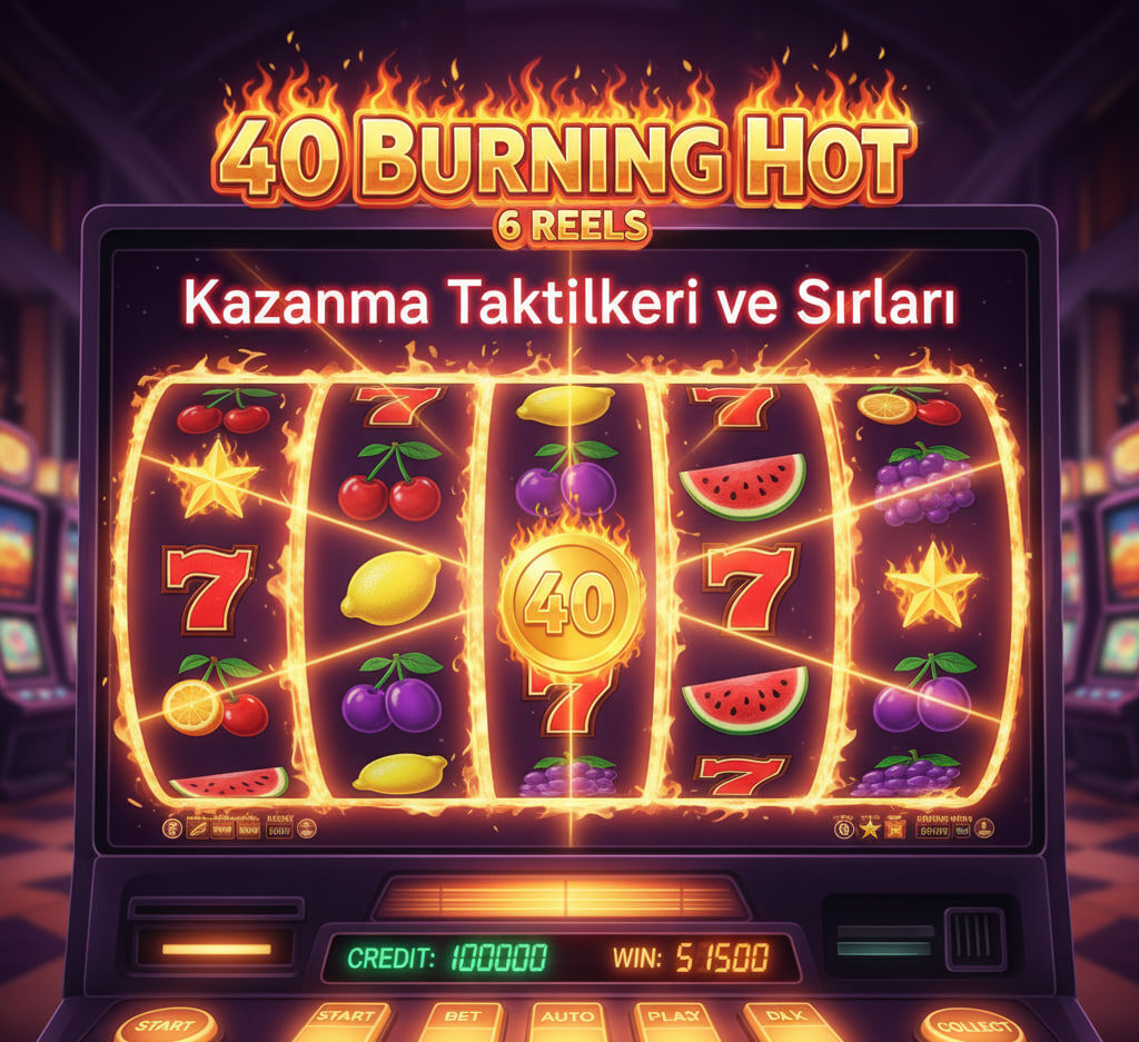 40 Burning Hot 6 Reels: Kazanma Taktikleri ve Sırları