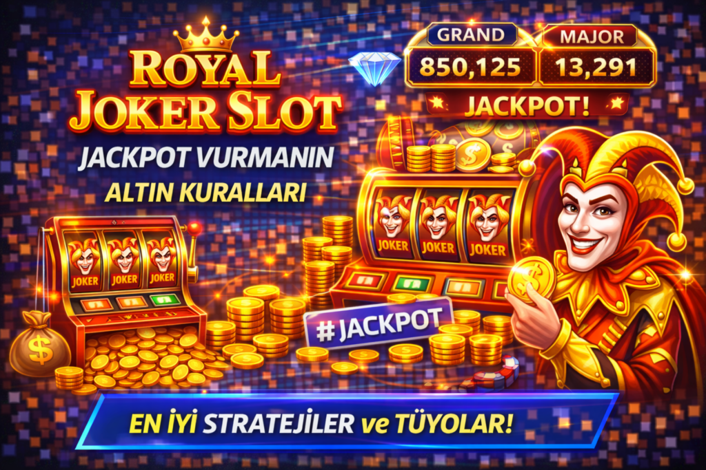 Royal Joker Slot jackpot vurmanın altın kuralları – slot oyunu, joker sembolleri ve jackpot stratejileri