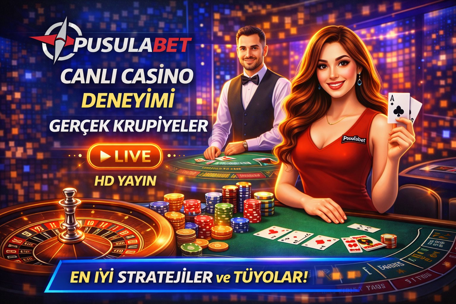 Pusulabet Canlı Casino Deneyimi ve Gerçek Krupiyeler