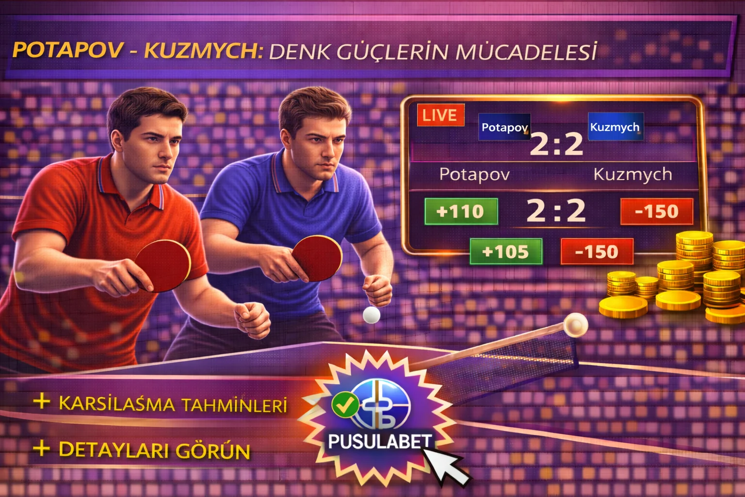 Mykhailo Potapov – Volodymyr Kuzmych: Kim Pes Edecek?